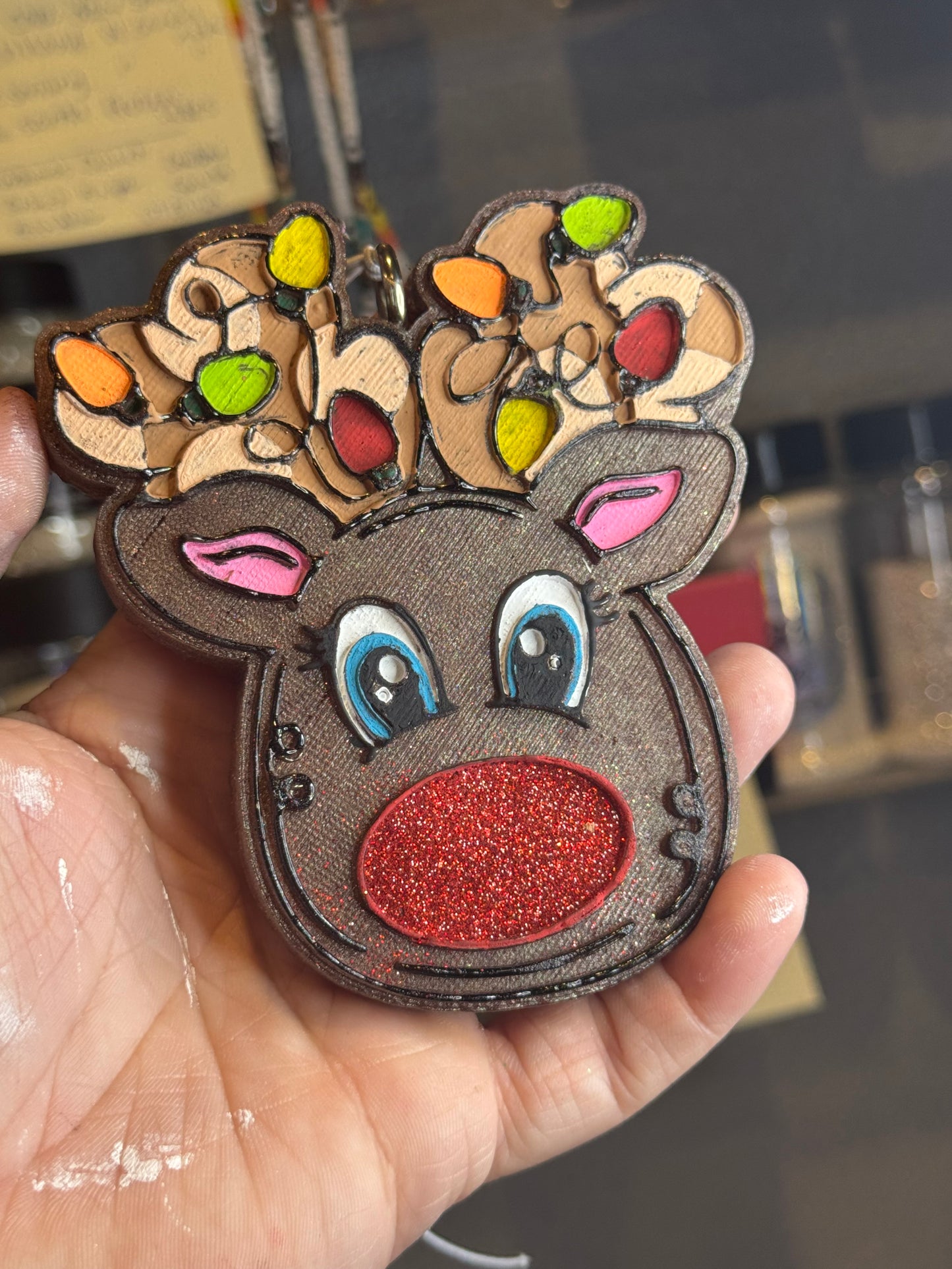 Festive Reindeer.