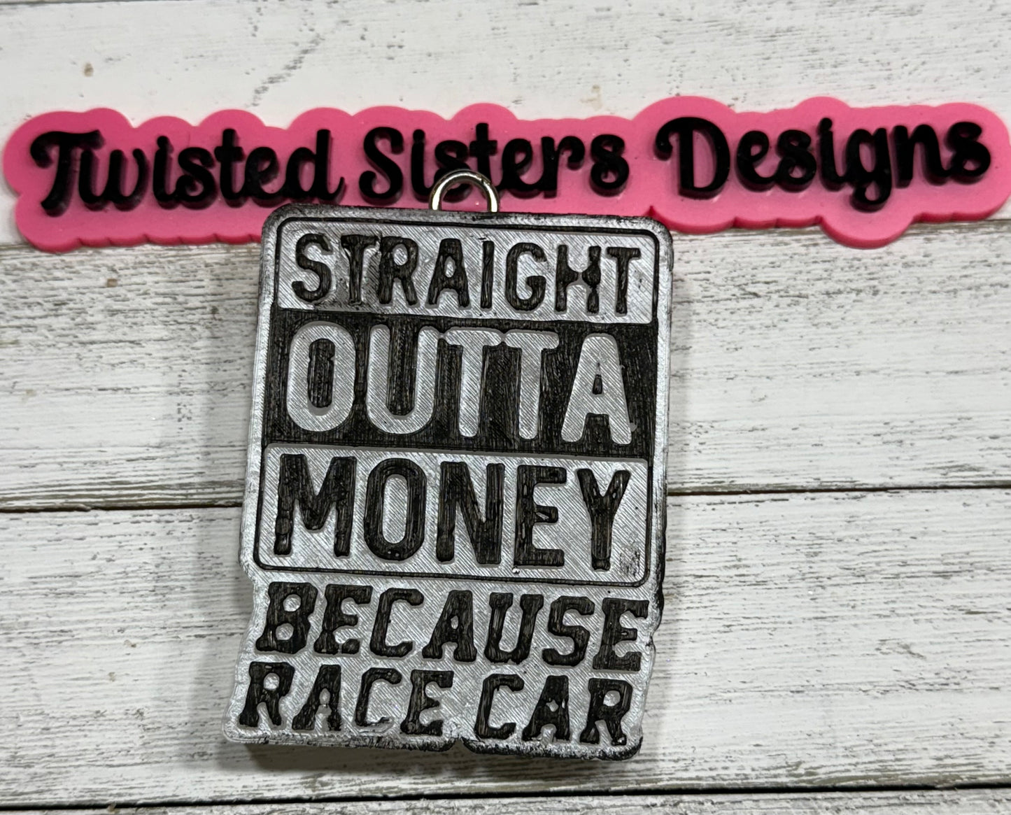 Outta Money bc Racecar.