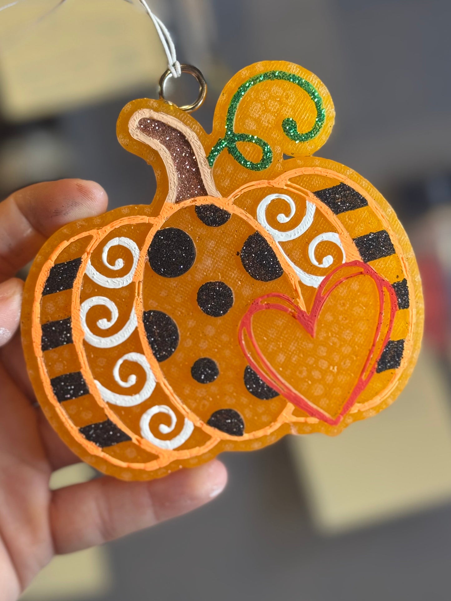 Pumpkin w/ Heart.