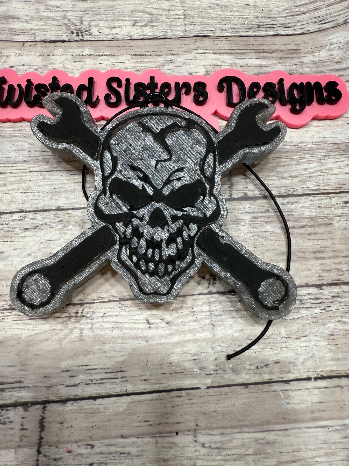 Wrench Crossed Skull.