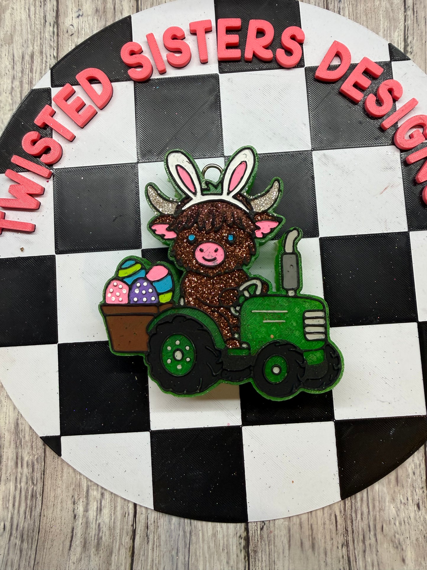 Bunny Cow & Tractor.