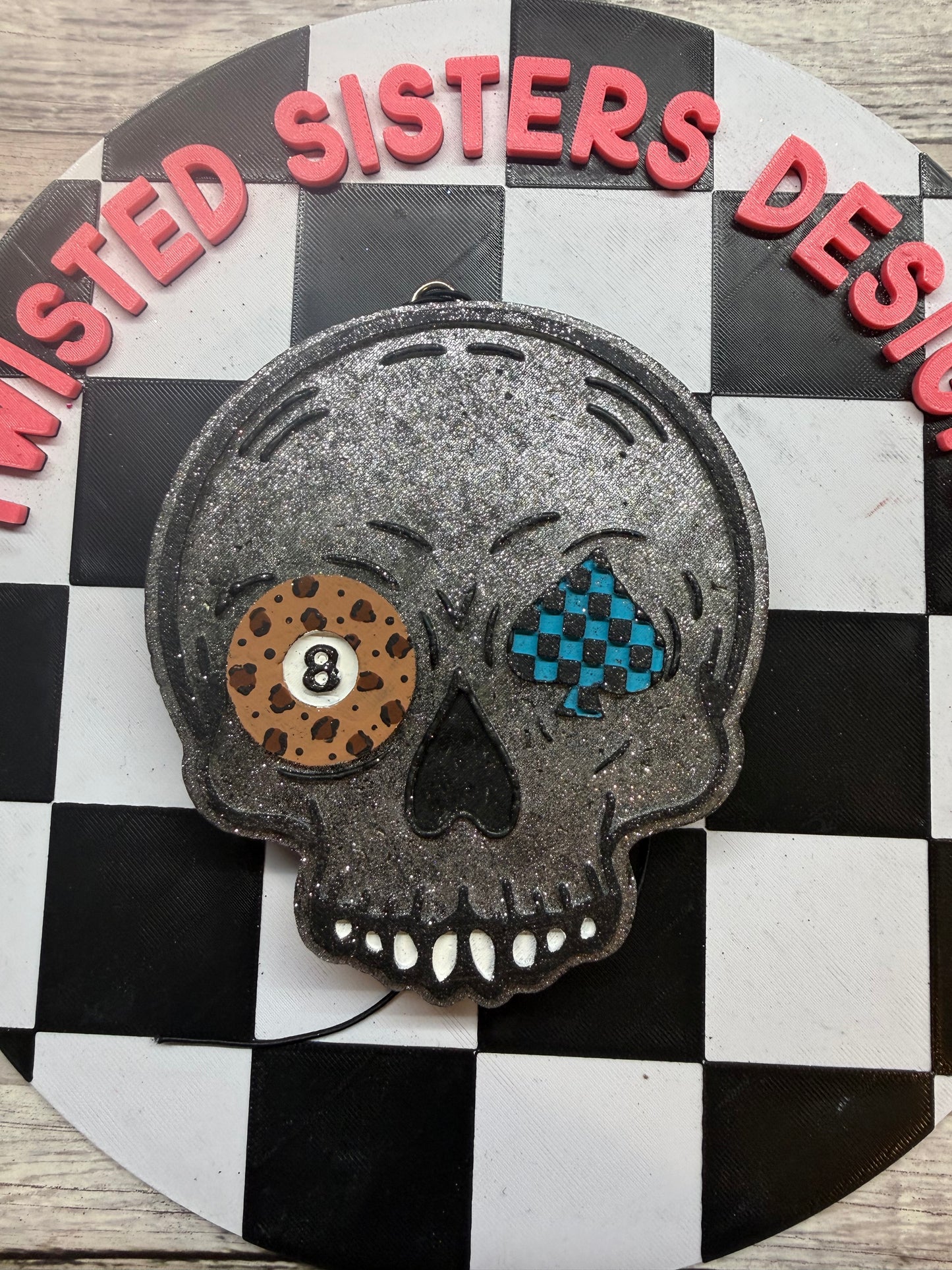 8 Ball Spade Skull - Cowgirl Britches