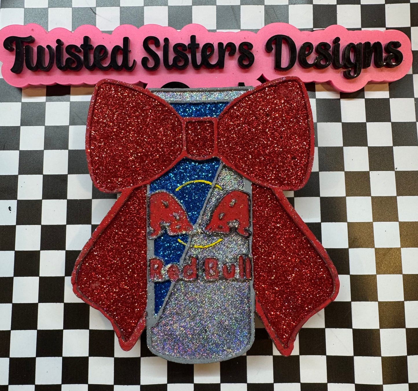 Red Bull w/ Bow.
