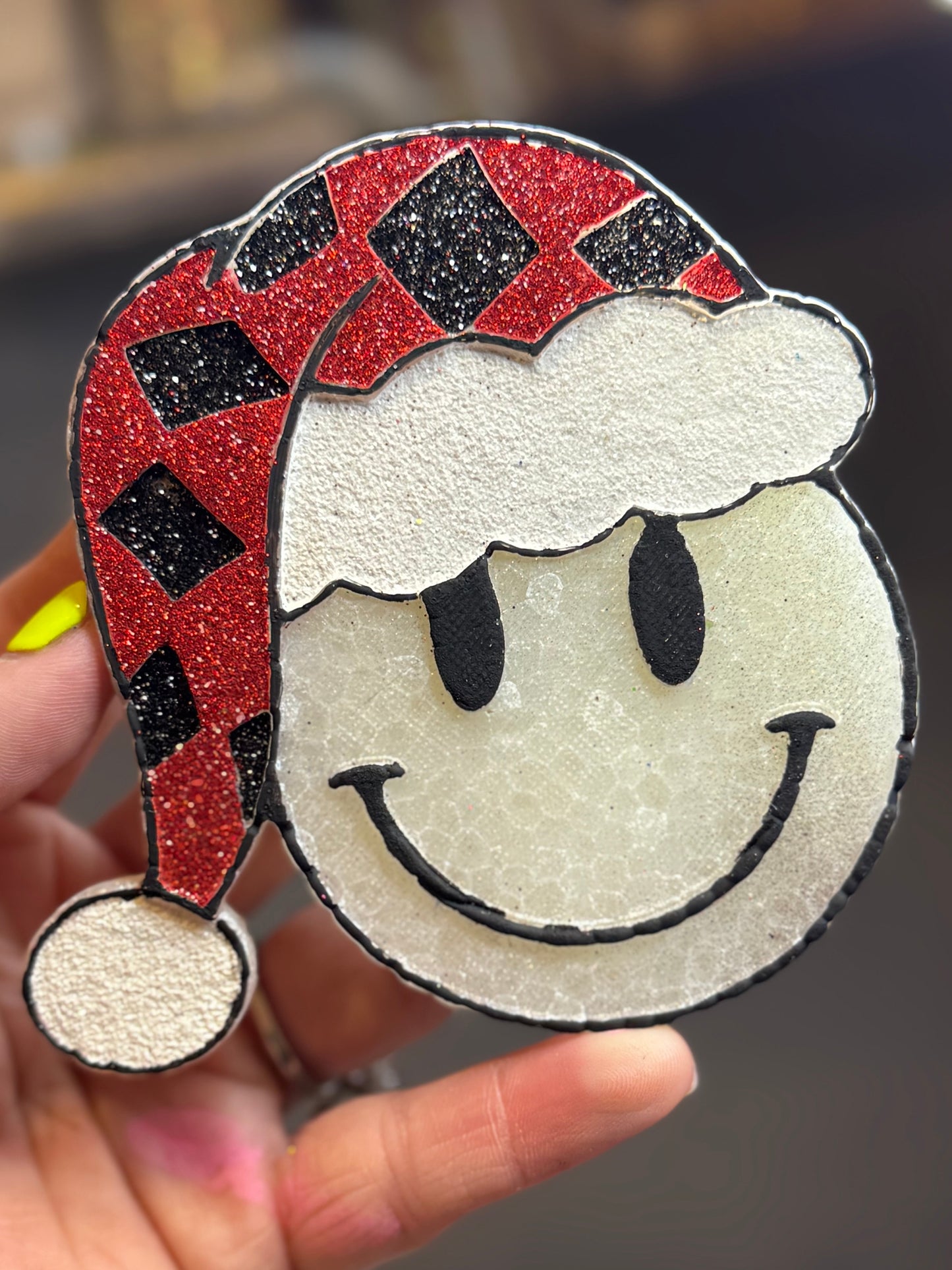Checkered Hat Smiley.