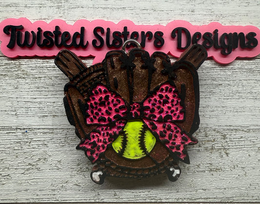 Glove, Ball, & Bow.