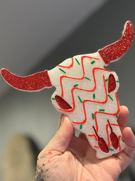 Snack Cake Bull Skull.