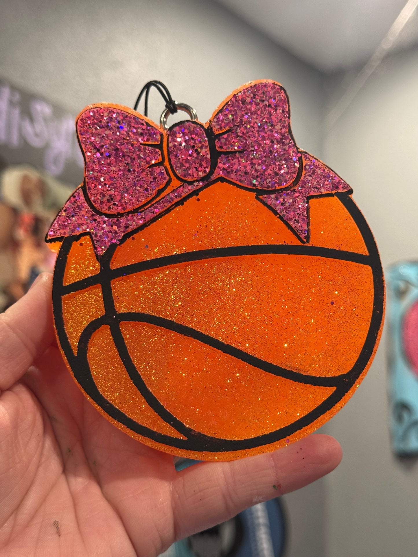 Basketball w/ Bow.
