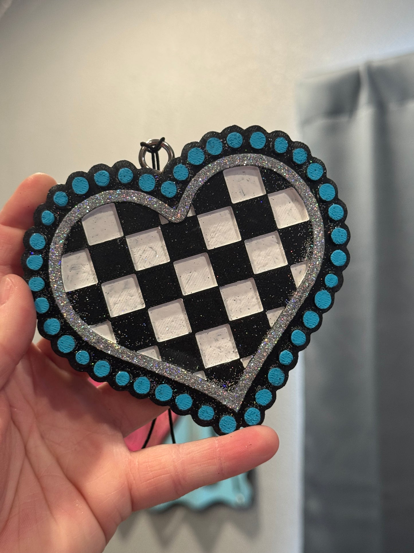 Checkered Heart.