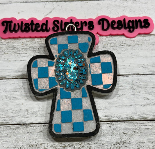 Concho Checkered Cross.