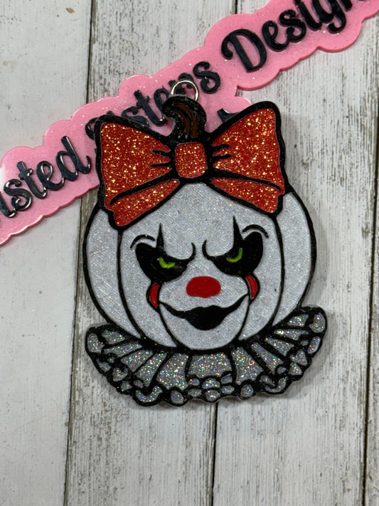 Killer Clown Pumpkin.
