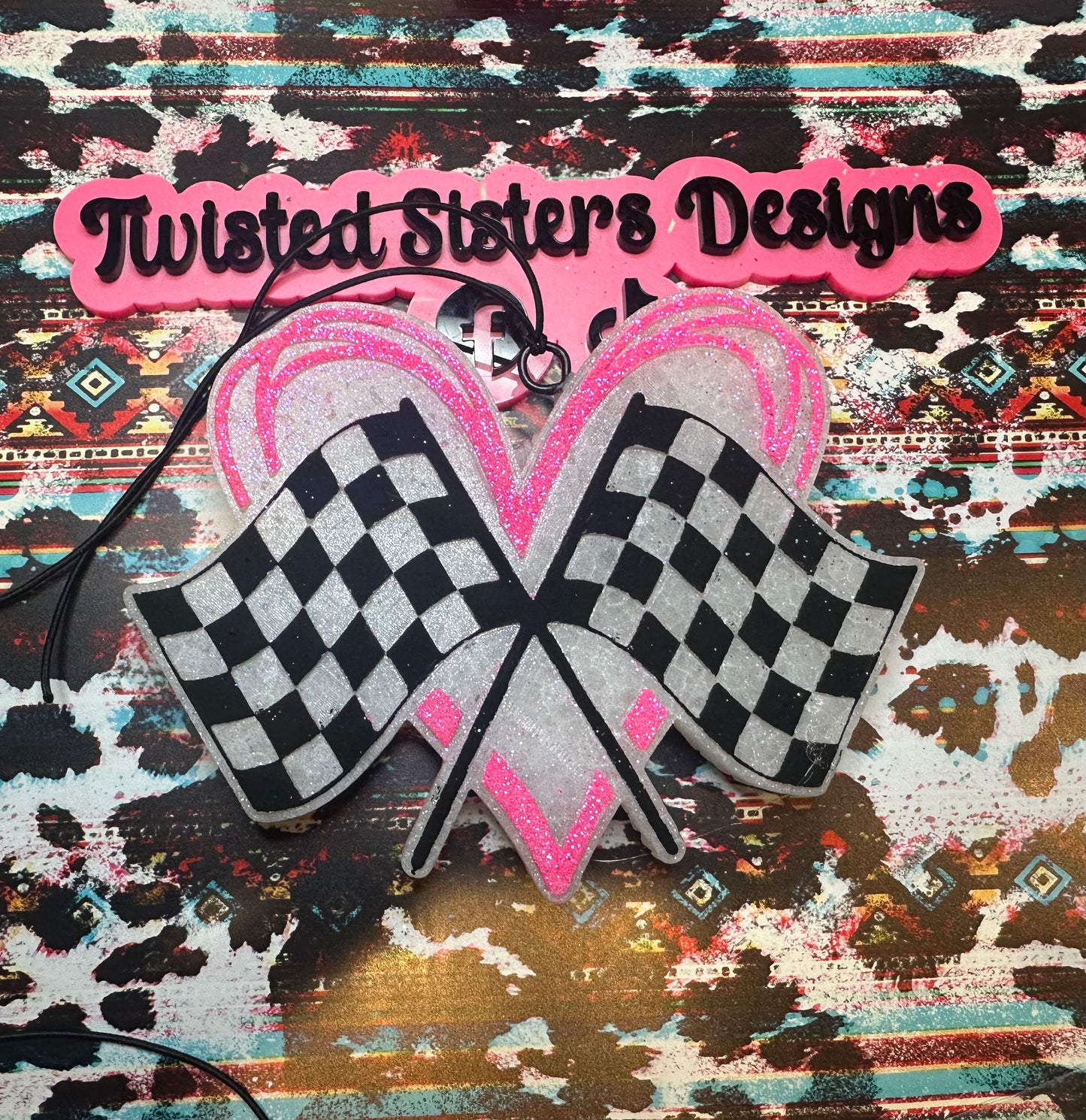 Checkered Flag & Heart.