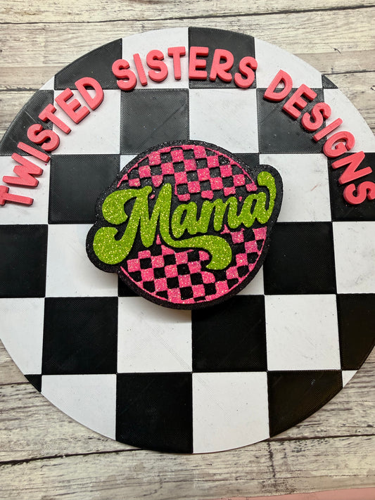 Checkered Mama - Clean Cotton