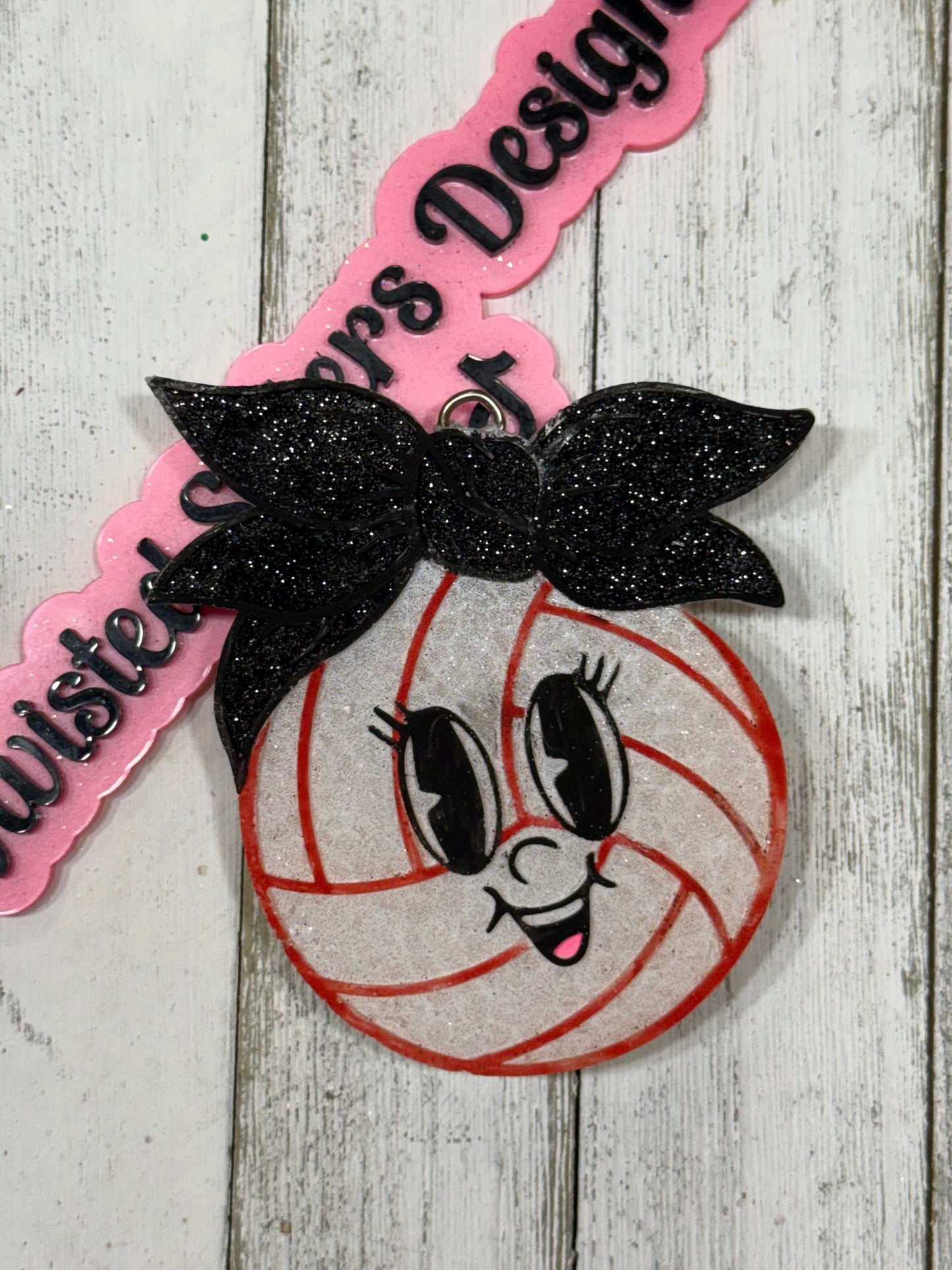 Volleyball w/ Bow.