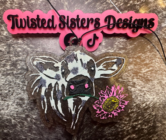 Cow w/ Flower.