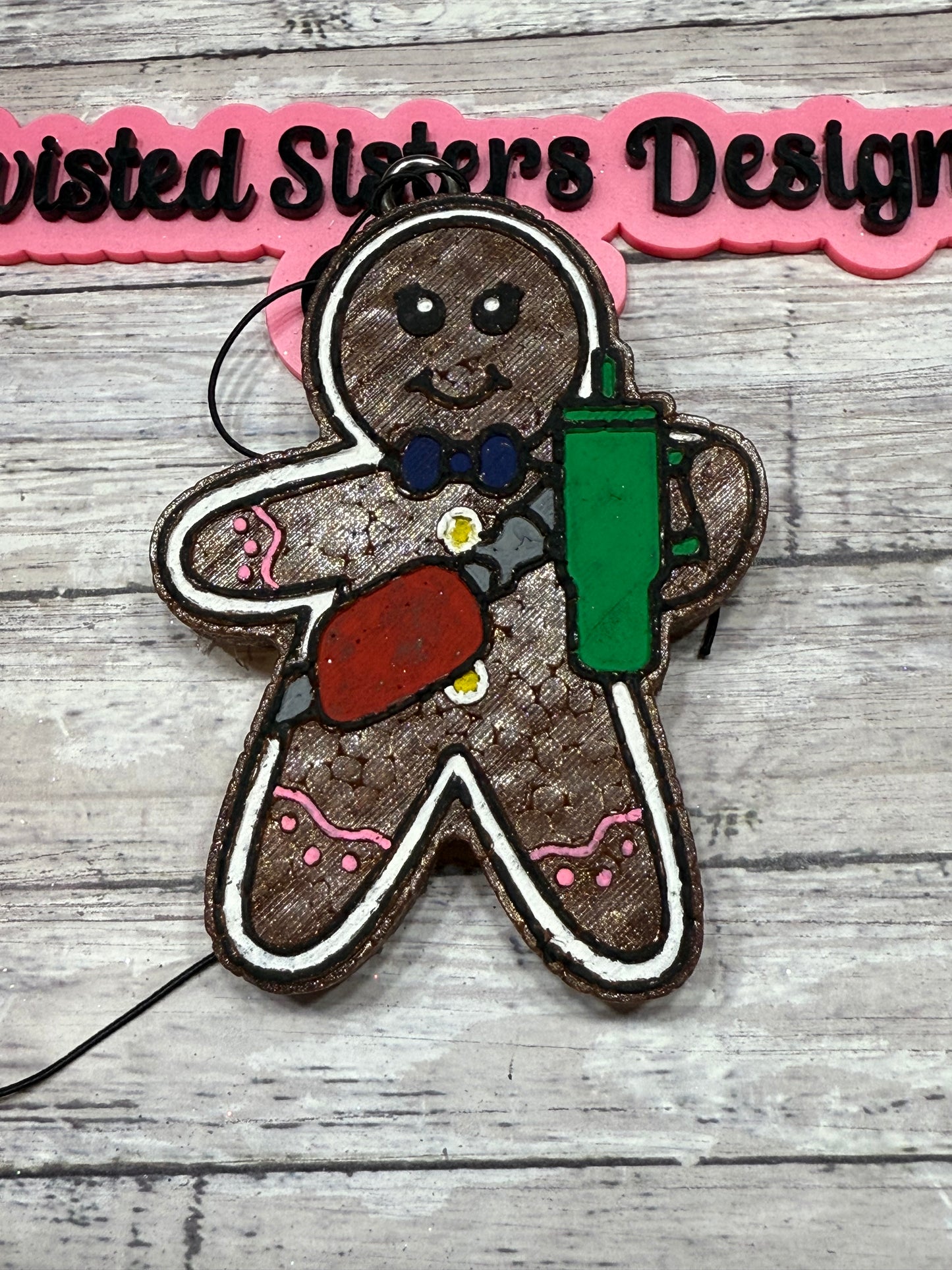 Boujee Gingerbread Man.