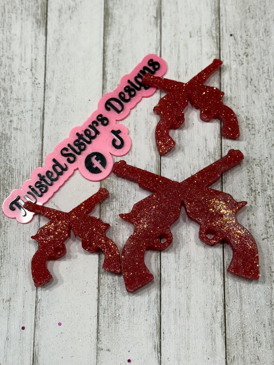 Crossed Pistols. { VC}